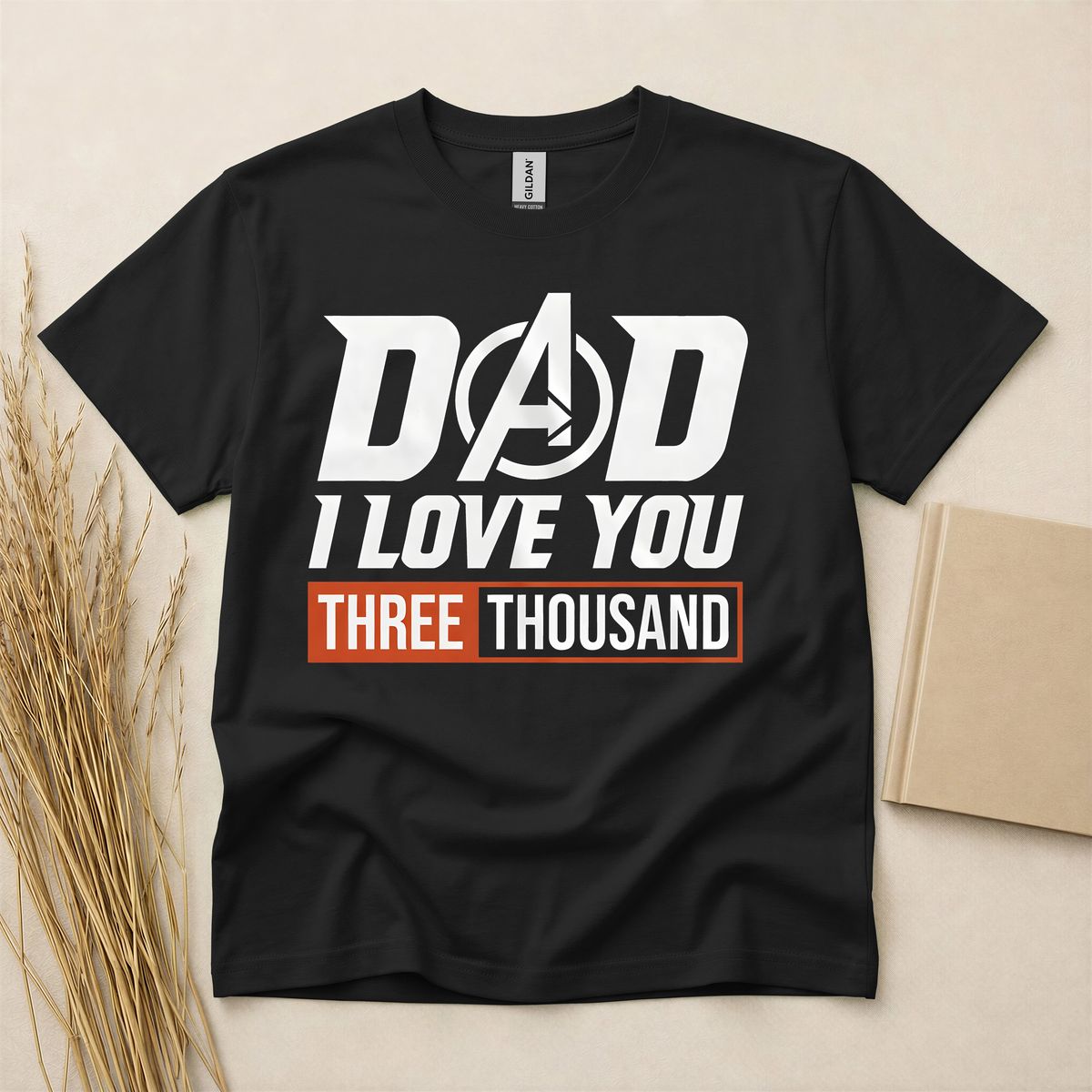 Dad Avengers Inspired Love You 3000 T-Shirt