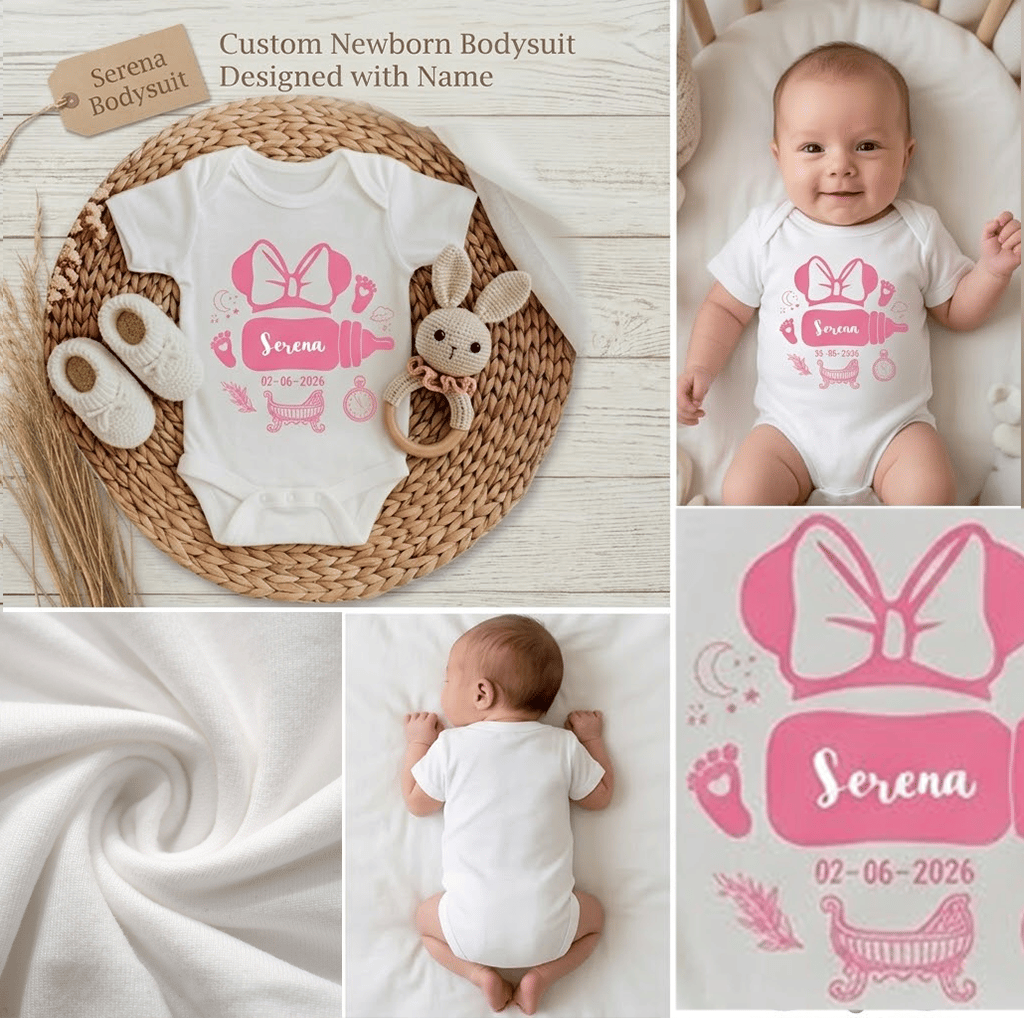 Personalized Keepsake Baby Bodysuit - Little Miracle