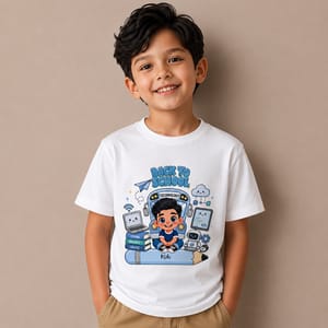 Back to School Kids T-Shirt – Personalized Music & Art School Shirt