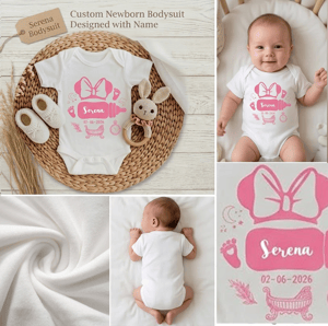 Personalized Keepsake Baby Bodysuit - Little Miracle