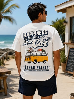"Road Trip" Vintage Personalized Tee