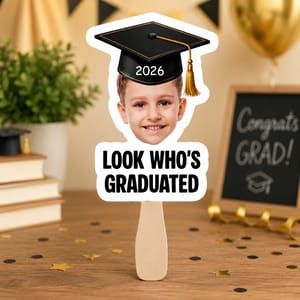 Custom Photo Graduation Gifts - Personalized Graduation Fan