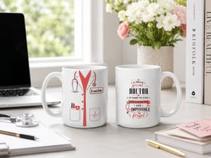 A Truly Great Doctor Is Hard To Find, Personalized Custom Coffee Mug, Gift For Doctors