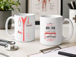 A Truly Great Doctor Is Hard To Find, Personalized Custom Coffee Mug, Gift For Doctors