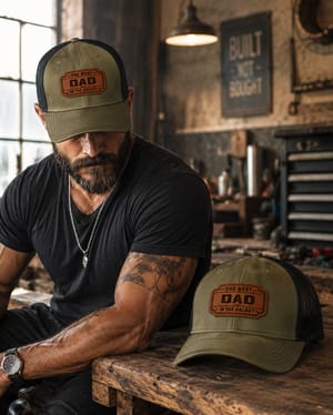 The Best Dad In The Galaxy - Personalized Cap