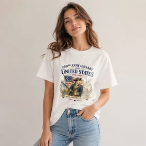 Descendant of Patriots Front & Back Shirt | Custom Name 250 Years Anniversary Shirt | Patriotic 1776–2026 Tee