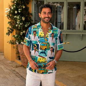 Surfing Hawaiian Shirt - Personalized Photo Hawaiian Shirt, Custom Portrait Shirt