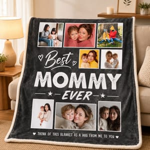 Custom Photo You Are My Greatest Gift - Family Personalized Custom Blanket - Gift For Dad, Mom