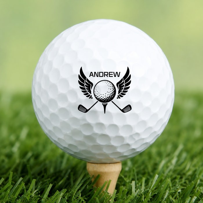 Personalized Golf Ball Stamp Box, Personalized Golf Stamps, Gift For Golfer, Golf Ball Marker