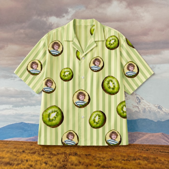 Custom Face Hawaiian Shirt, Personalized Dog Cat Photo Aloha Shirt, Kiwi Tropical Vacation Shirt, Family Friends Matching Beach Outfit, Animal Lover Gift